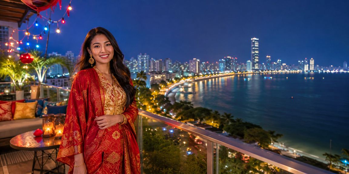 Kasino hiburan di Penang dengan suasana Hari Raya